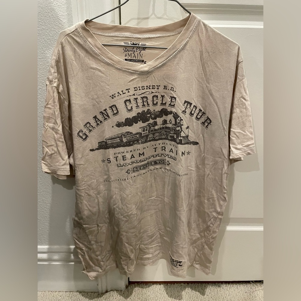 Disney World Railroad Magic Kingdom T-shirt 28th & Main Collection